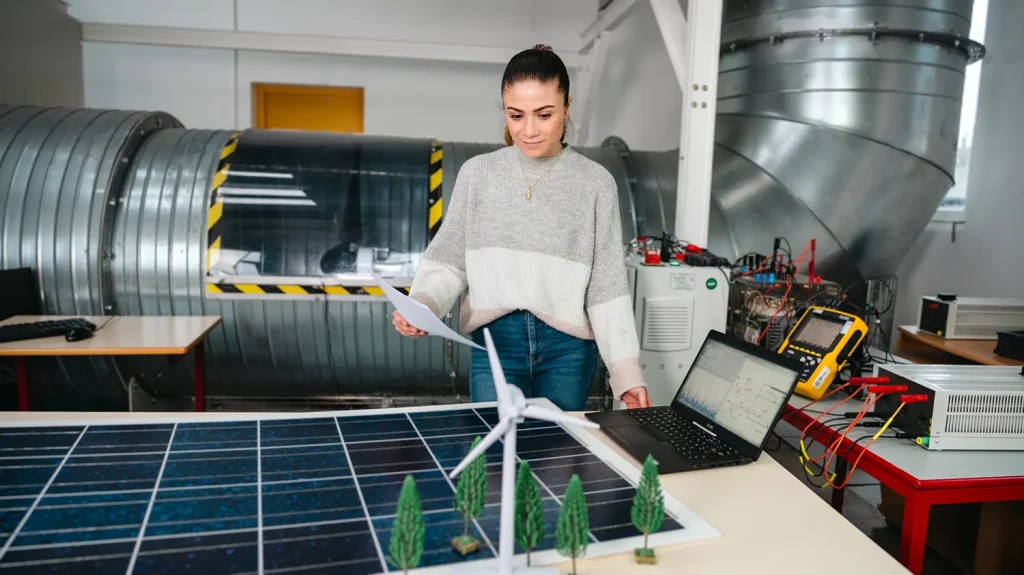 Élève ENSEM en atelier